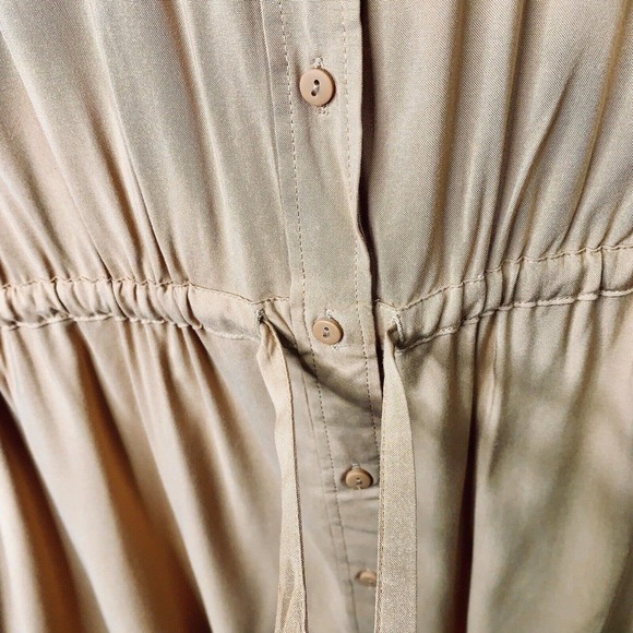 The Drop x Cellajaneblog Praline Gathered Waist Mini Shirt Dress Womens 2X NWT - Picture 10 of 15